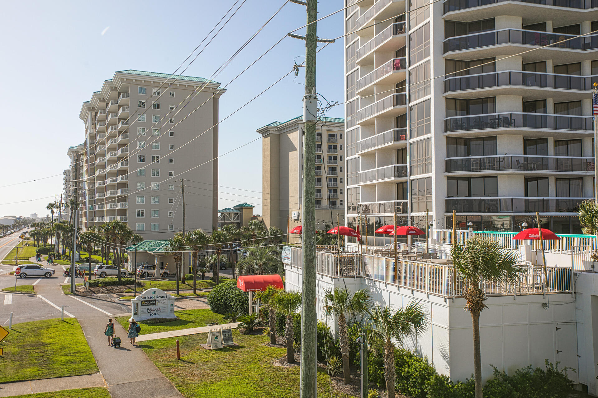 1096 Scenic Gulf Drive, Unit 1401/1401A Miramar Beach, FL 32550 - Photo 75 of 77 a view of tall buildings and cars