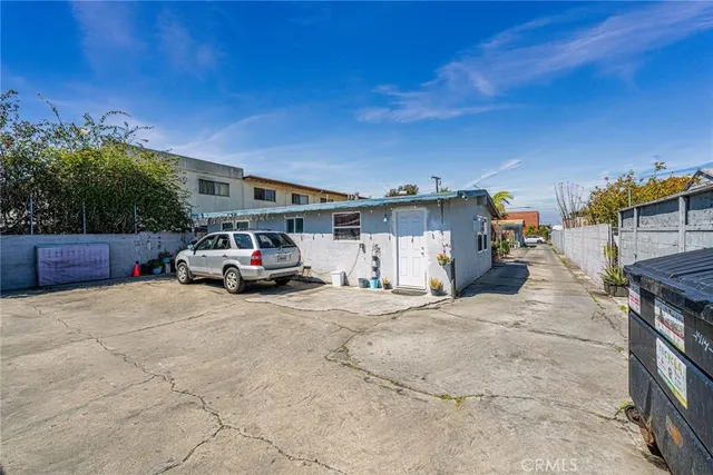 a car parked in front of house