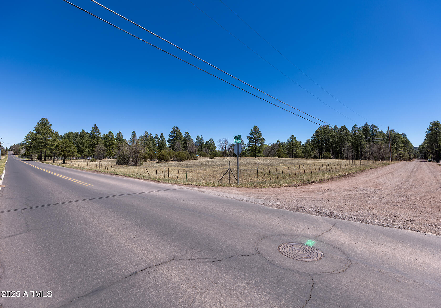Pinetop-lakeside Larson Road Lakeside, AZ 85929 - Photo 31 of 45 a view of a road with a yard