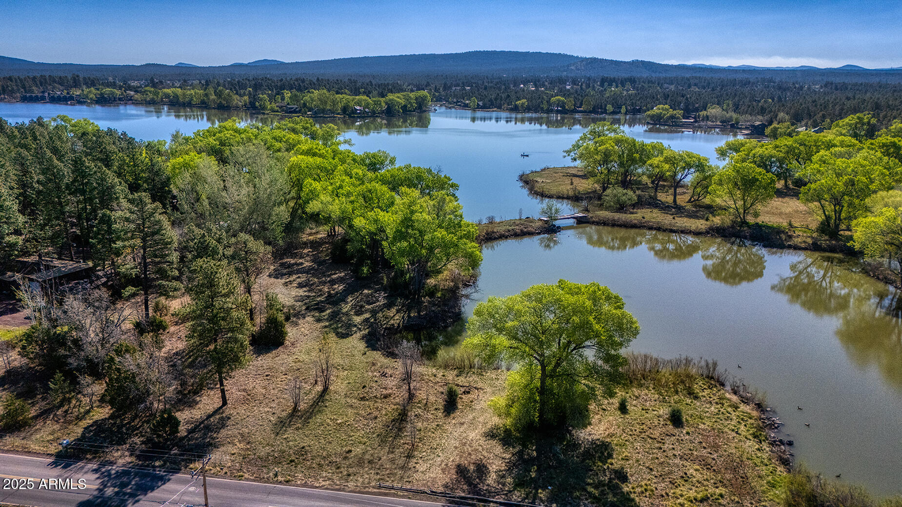 Pinetop-lakeside Larson Road Lakeside, AZ 85929 - Photo 36 of 45 a view of lake with mountain