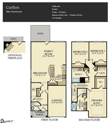 $209,859 | 1840 Bluejay Lane, Unit CSG 22, Boiling Springs, SC 29316