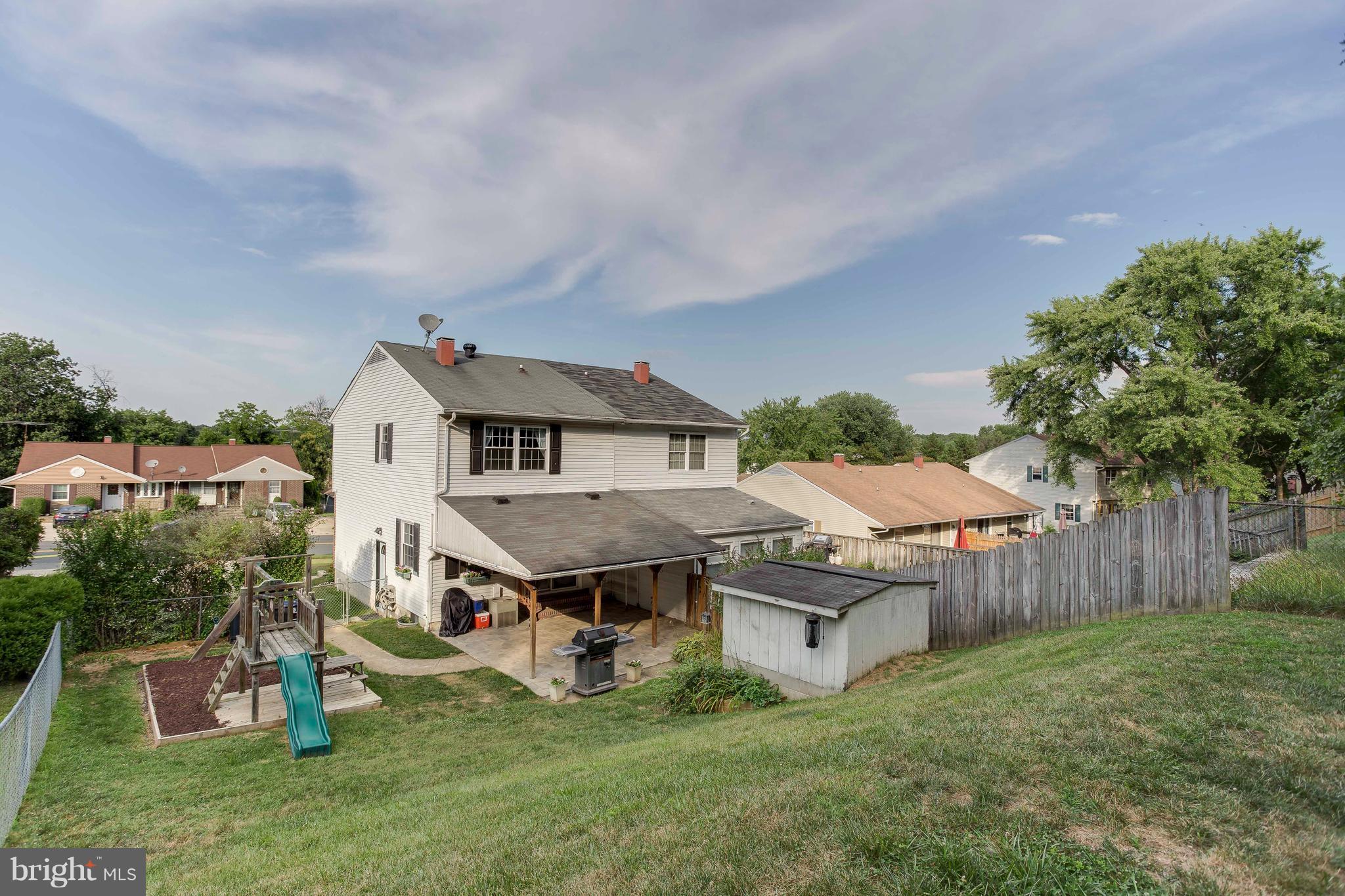4313 Slater Avenue Baltimore, MD 21236 - Photo 29 of 29 an aerial view of a house with garden