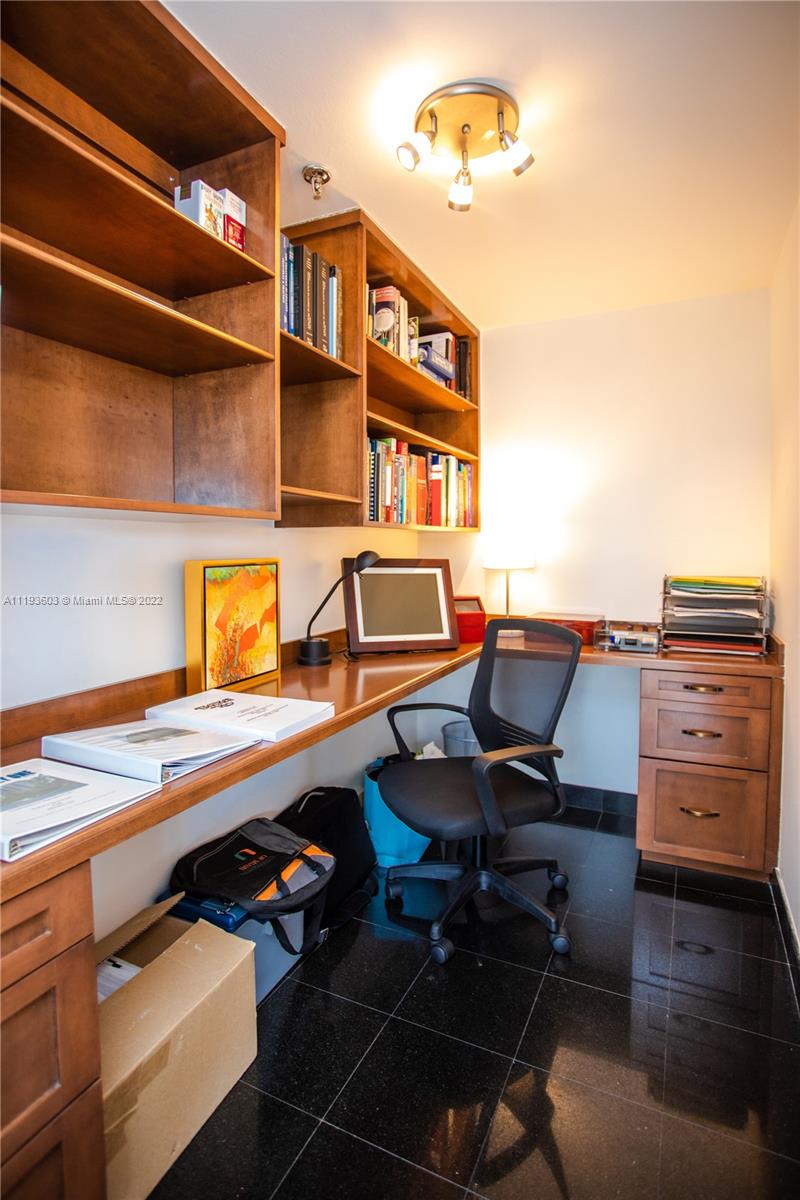 520 Brickell Key Drive, Unit PH03 Miami, FL 33131 - Photo 22 of 75 a view of a workspace with furniture
