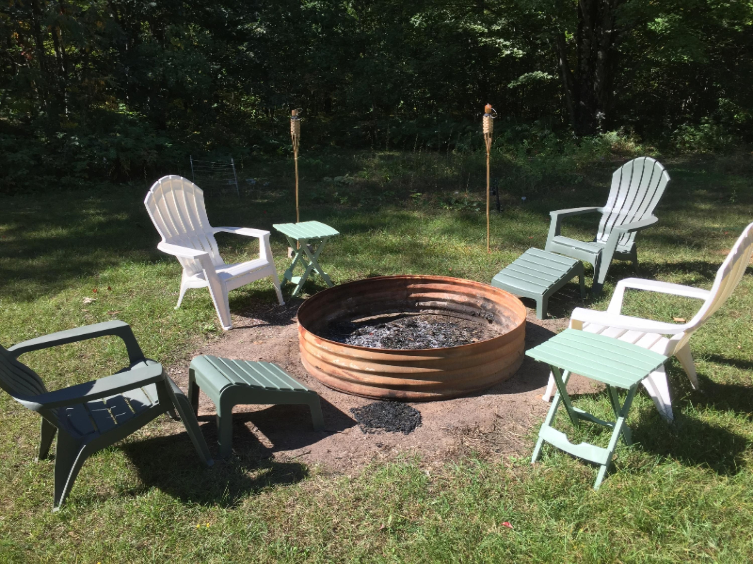 7040 North High Bridge Road Kaleva, MI 49645 - Photo 17 of 50 Fire Pit