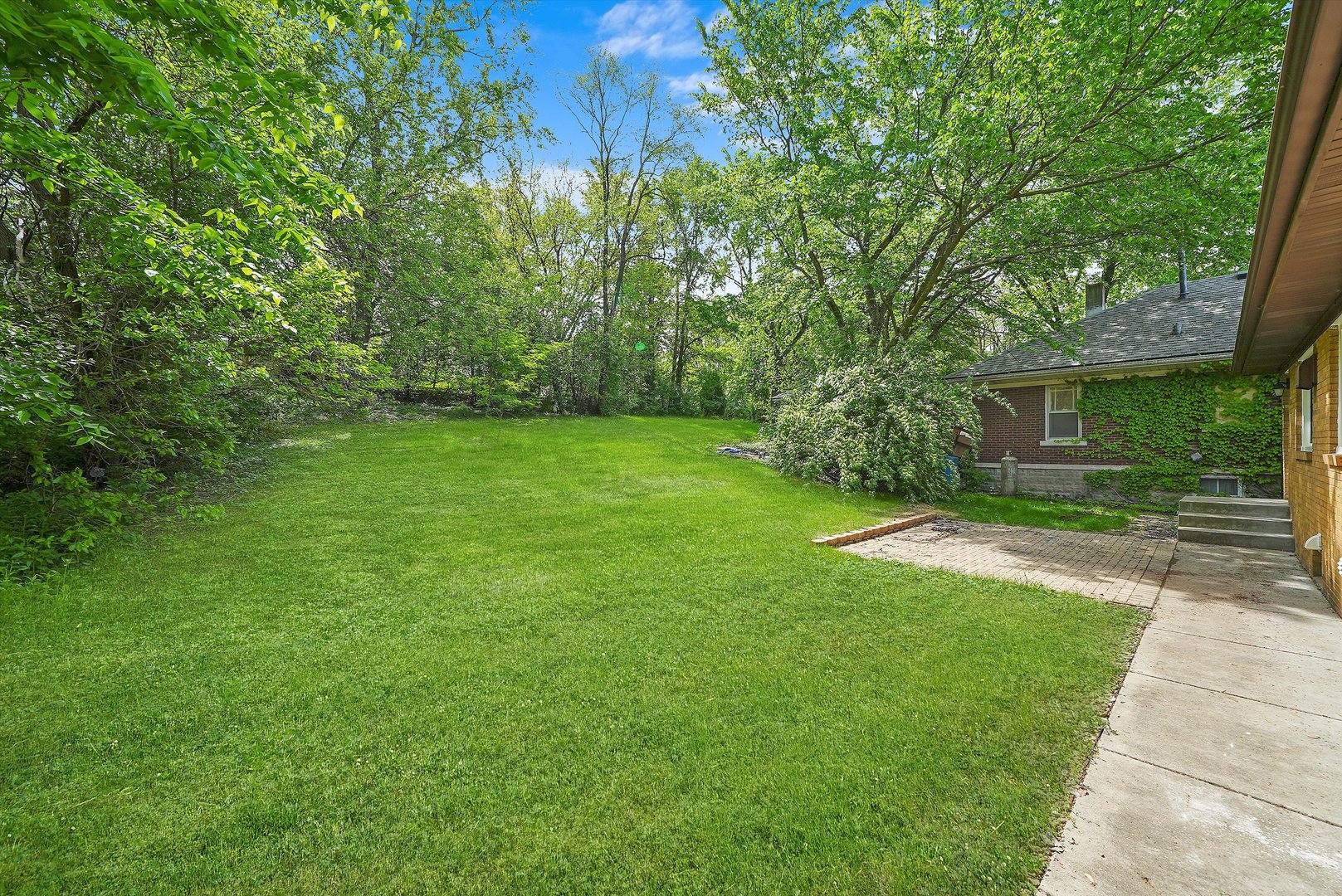 224 South State Street Lockport, IL 60441 - Photo 23 of 28 a view of a backyard with a garden