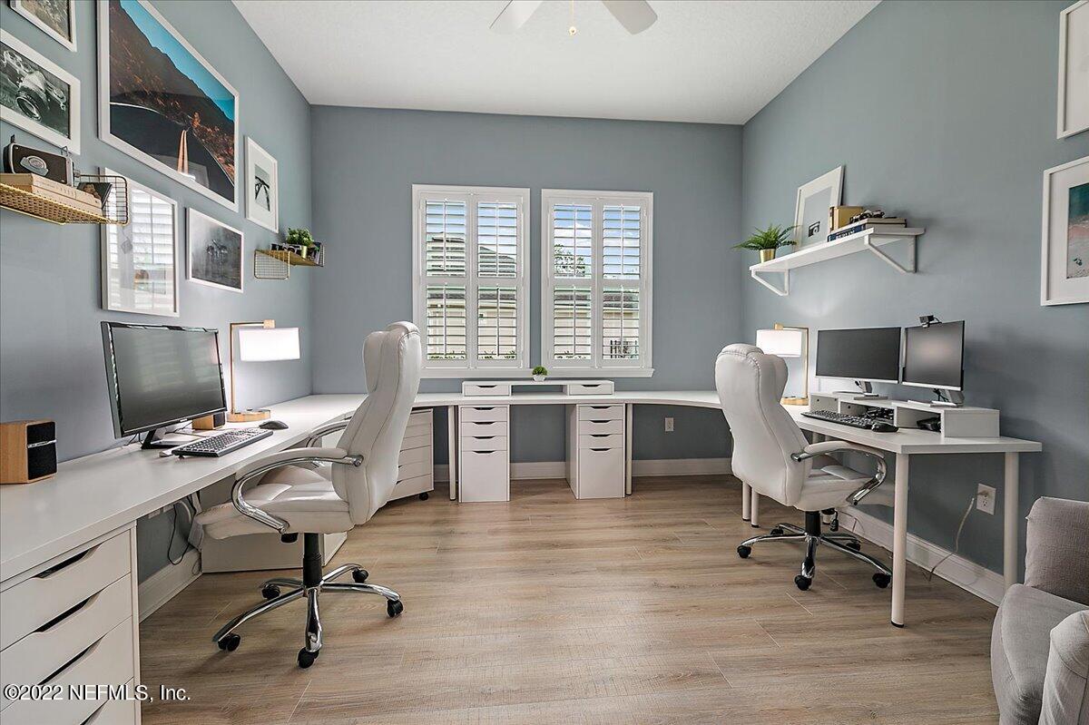 27 Red Twig Way St. Augustine, FL 32092 - Photo 5 of 47 a view of a workspace with furniture and a window