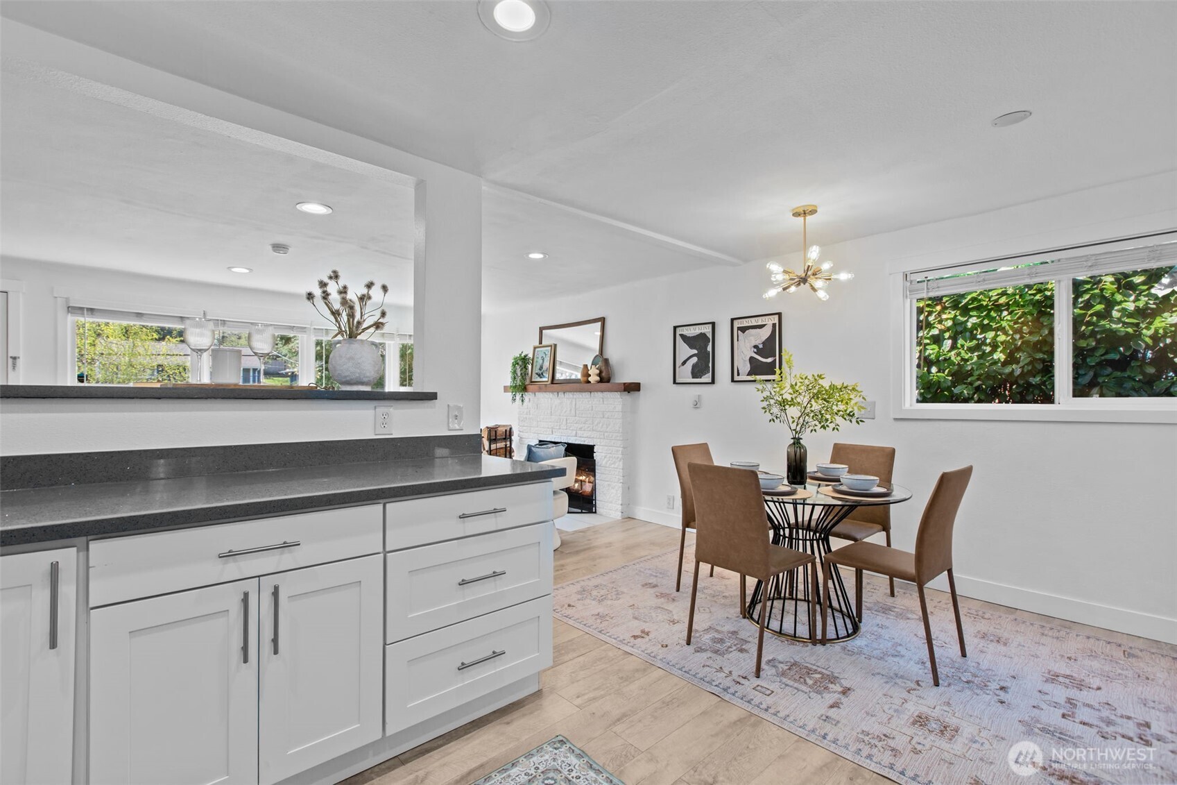 2018 Northeast 97th Street Seattle, WA 98115 - Photo 15 of 39 a view of a dining room and chairs in a room