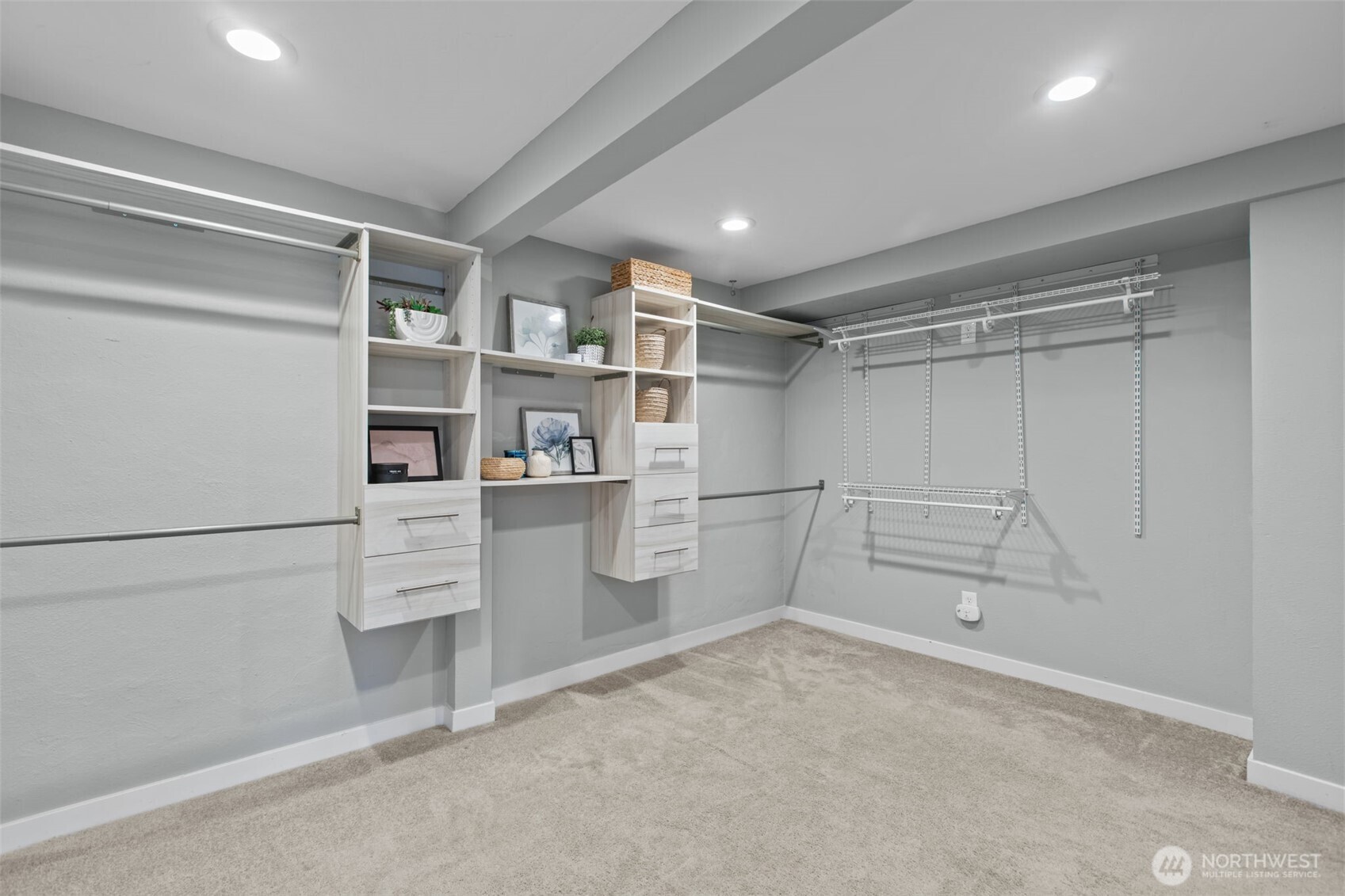 2018 Northeast 97th Street Seattle, WA 98115 - Photo 24 of 39 a view of a storage & utility room with racks on the wall