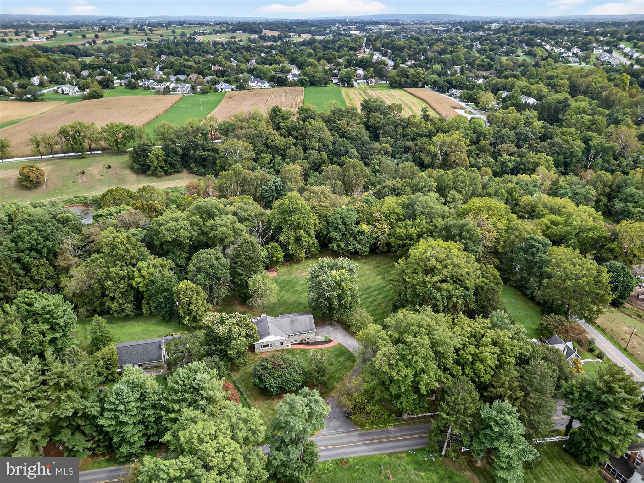 2010 Landis Valley Road Lancaster, PA 17601 - Photo 70 of 76 an aerial view of a houses with outdoor space and lake view
