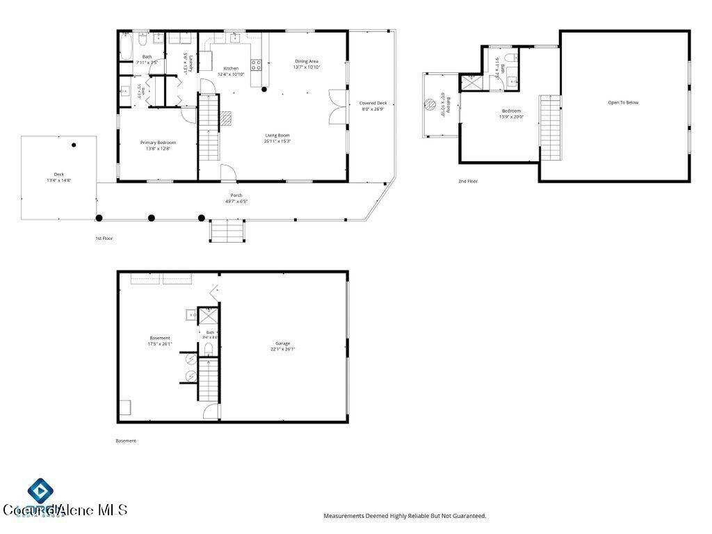 627 Gray Wolf Road Moyie Springs, ID 83845 - Photo 39 of 39 Floor plan