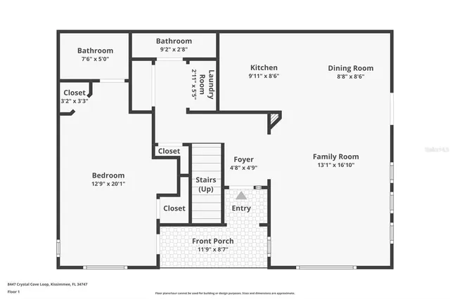 $327,900 | 8447 Crystal Cove Loop, Kissimmee, FL 34747
