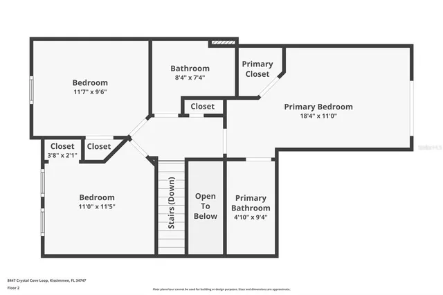 $327,900 | 8447 Crystal Cove Loop, Kissimmee, FL 34747
