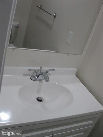 a bathroom with a sink