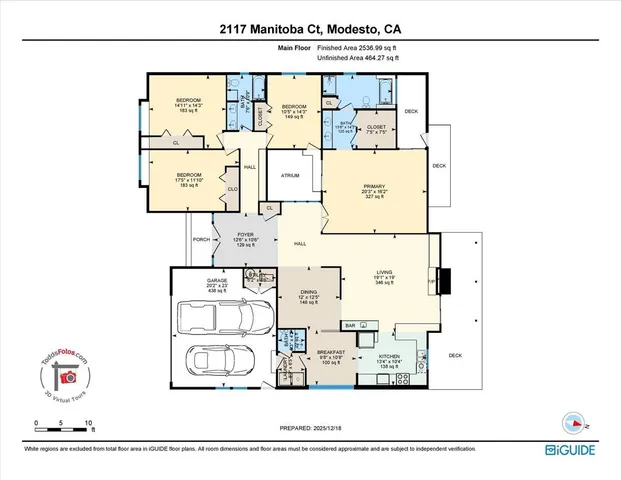 $619,000 | 2117 Manitoba Court, Modesto, CA 95356