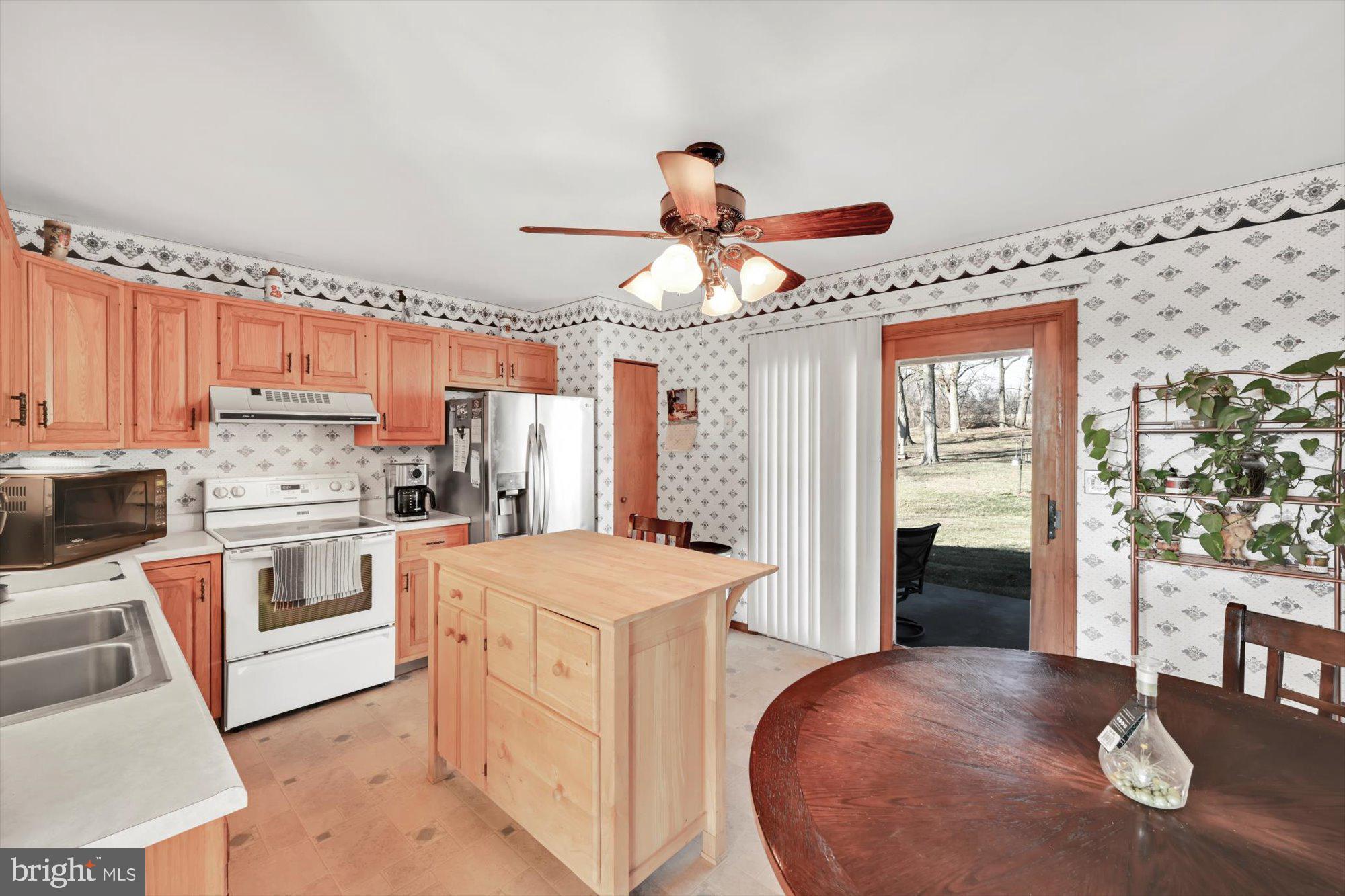 114 Pearl Road Bernville, PA 19506 - Photo 11 of 39 Kitchen View from Living Room