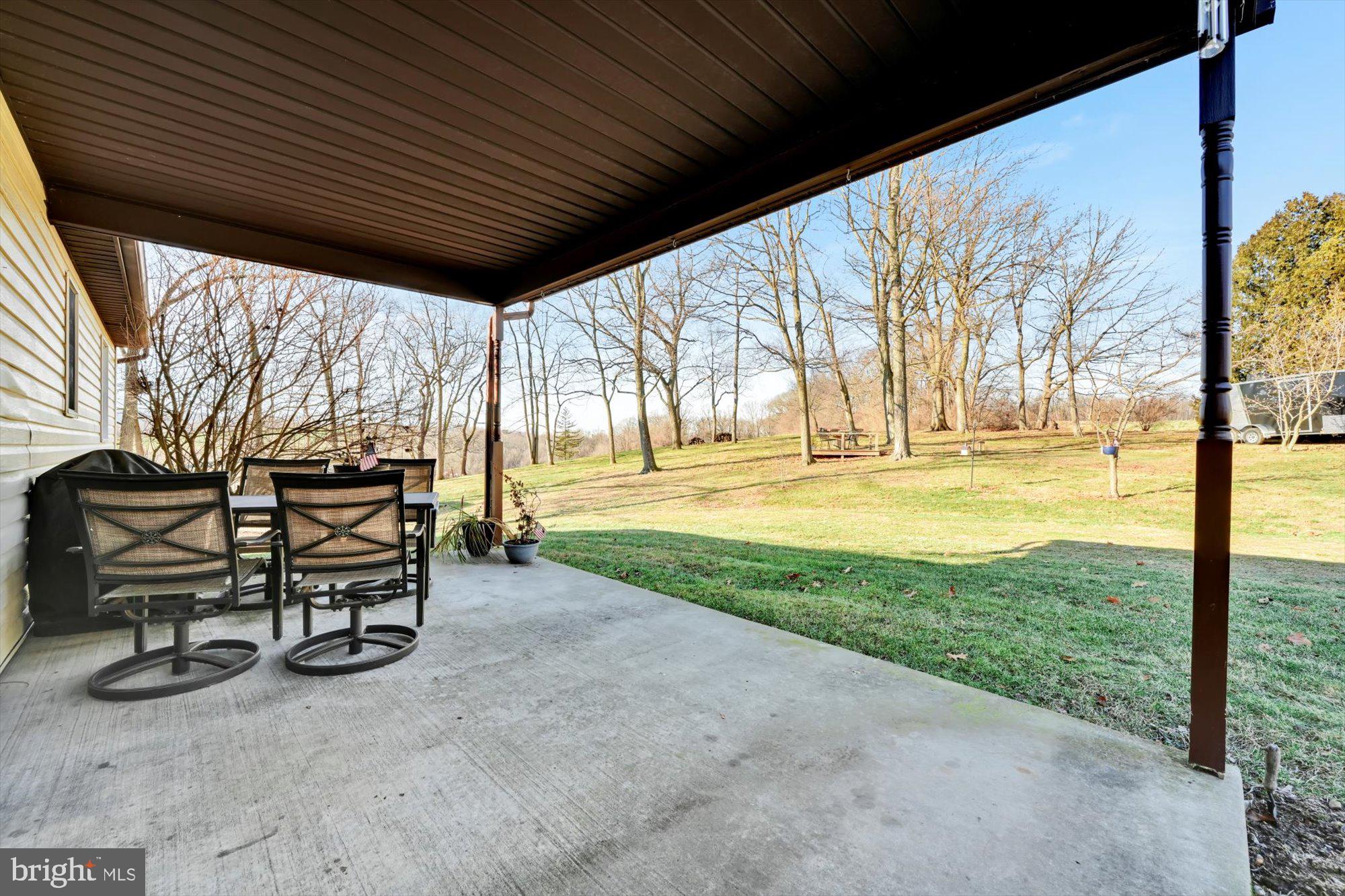 114 Pearl Road Bernville, PA 19506 - Photo 12 of 39 Patio/View from Kitchen