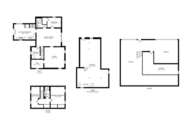 a picture of a floor plan