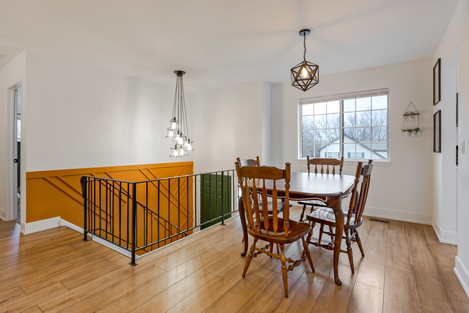 77 Pine Circle Cary, IL 60013 - Photo 3 of 13 a view of a dining room with furniture window and wooden floor
