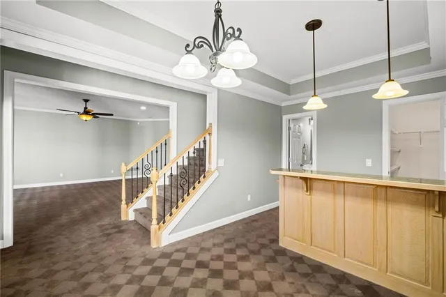 a view of a house with a swimming pool