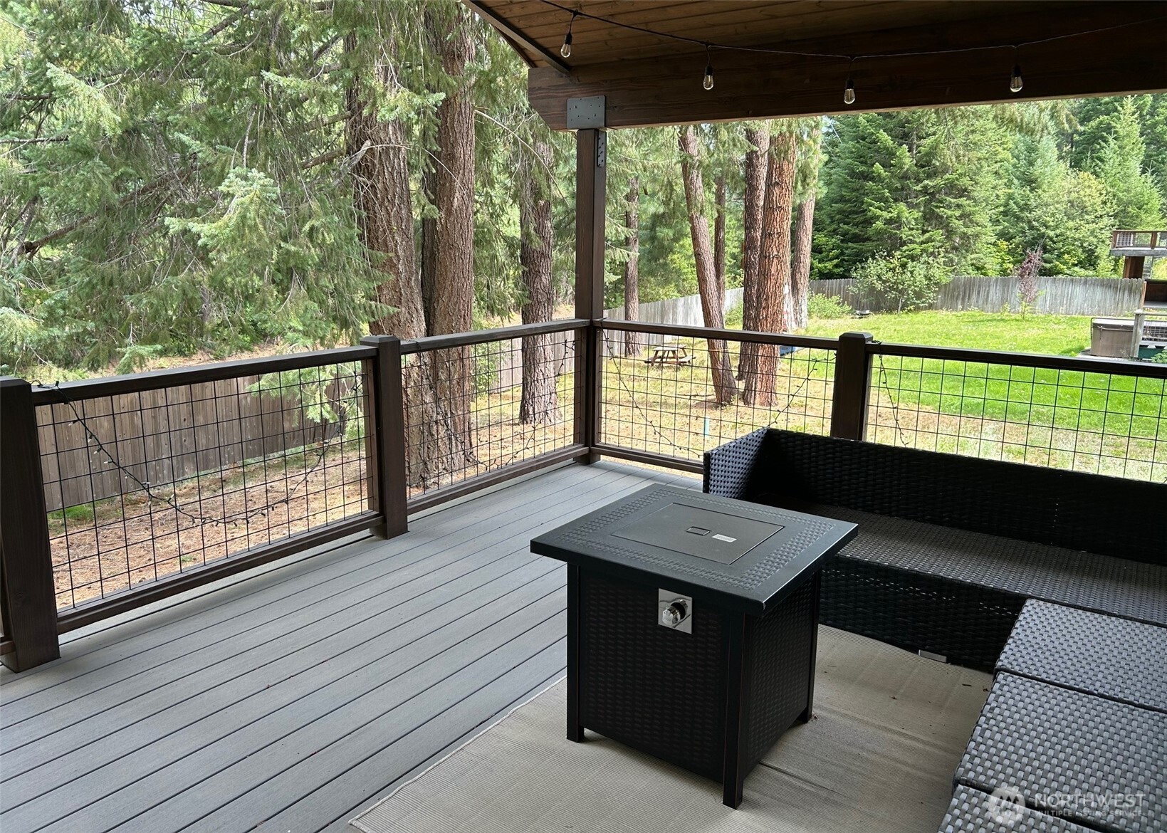 3016 Memory Lane Leavenworth, WA 98826 - Photo 15 of 19 a view of a balcony with wooden floor