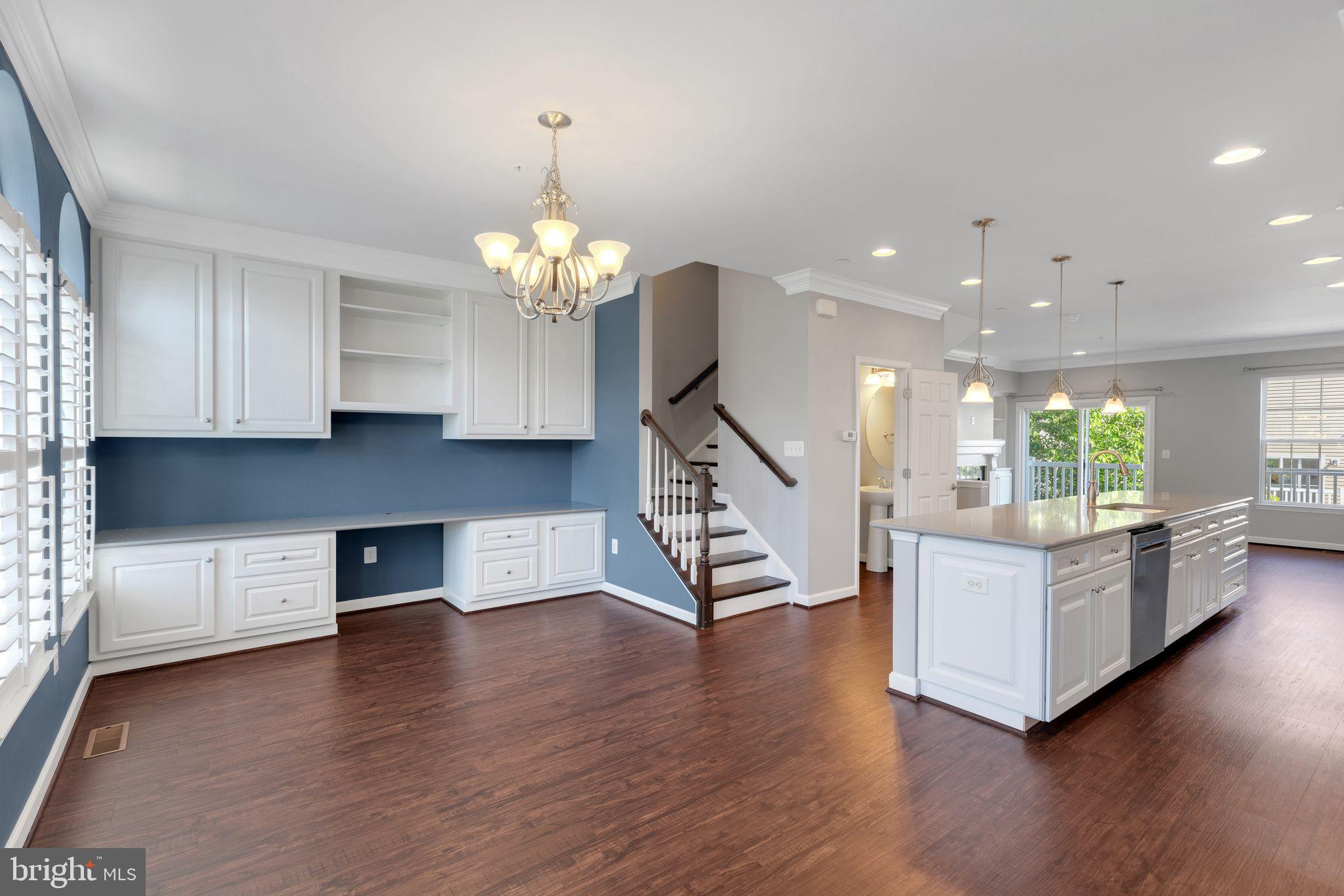 15713 Murphys Tin Street Silver Spring, MD 20906 - Photo 19 of 57 Dining area and custom cabinetry