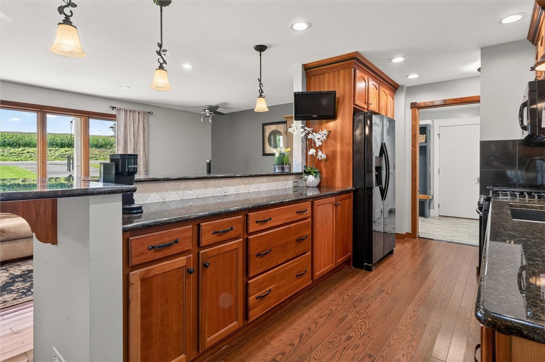 7150 Gauss Road Bloomfield, NY 14469 - Photo 8 of 50 kitchen with granite counters