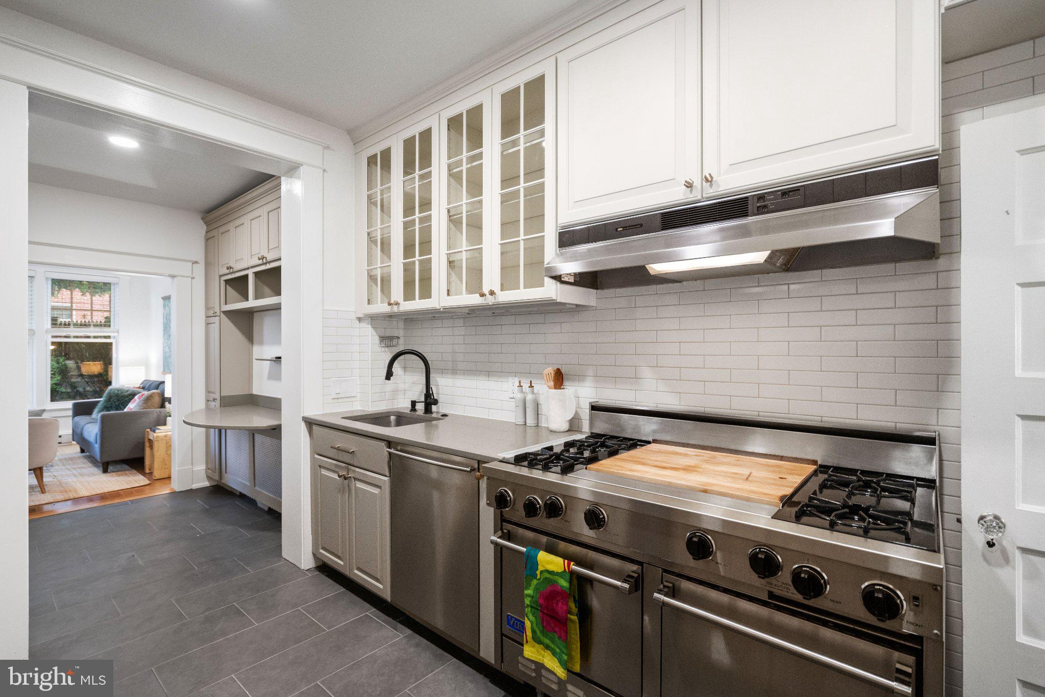 2934 Porter Street Northwest Washington, DC 20008 - Photo 11 of 33 Sleek kitchen with modern finishes.