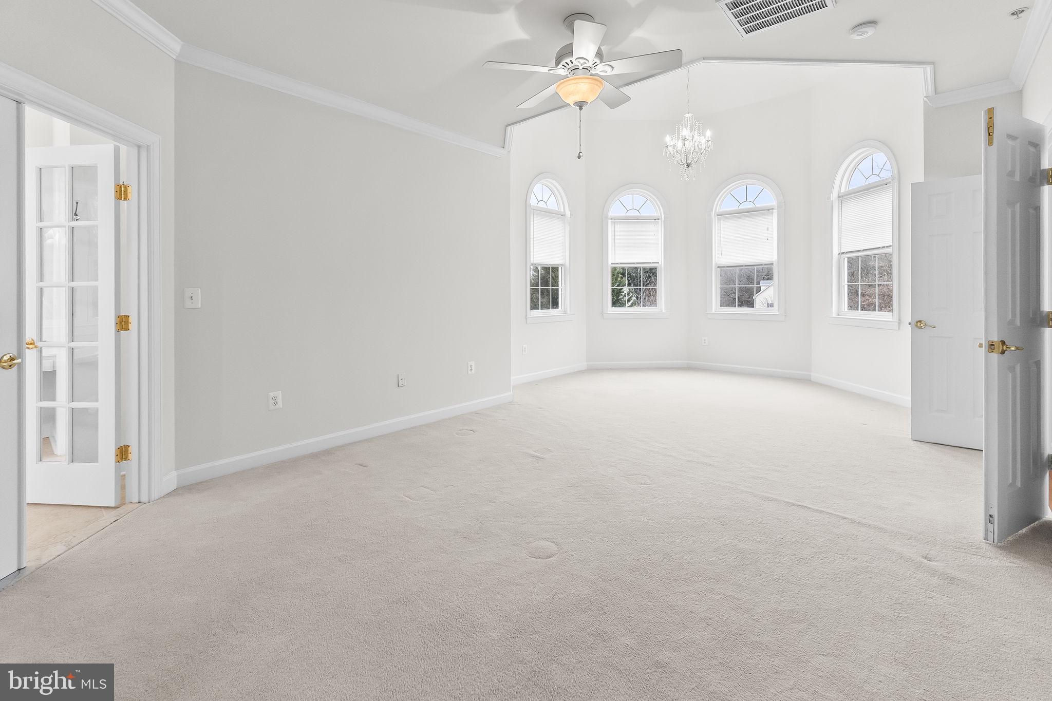 9290 Gunston Road Welcome, MD 20693 - Photo 19 of 63 Owners Suite with dramatic 2 Story Ceiling