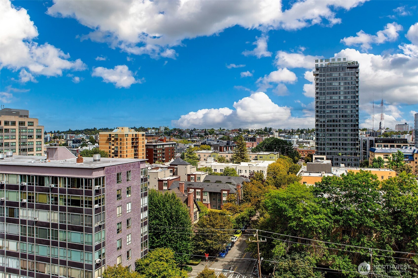 1101 Seneca Street, Unit 1301 Seattle, WA 98101 - Photo 13 of 40 a view of a city with tall buildings