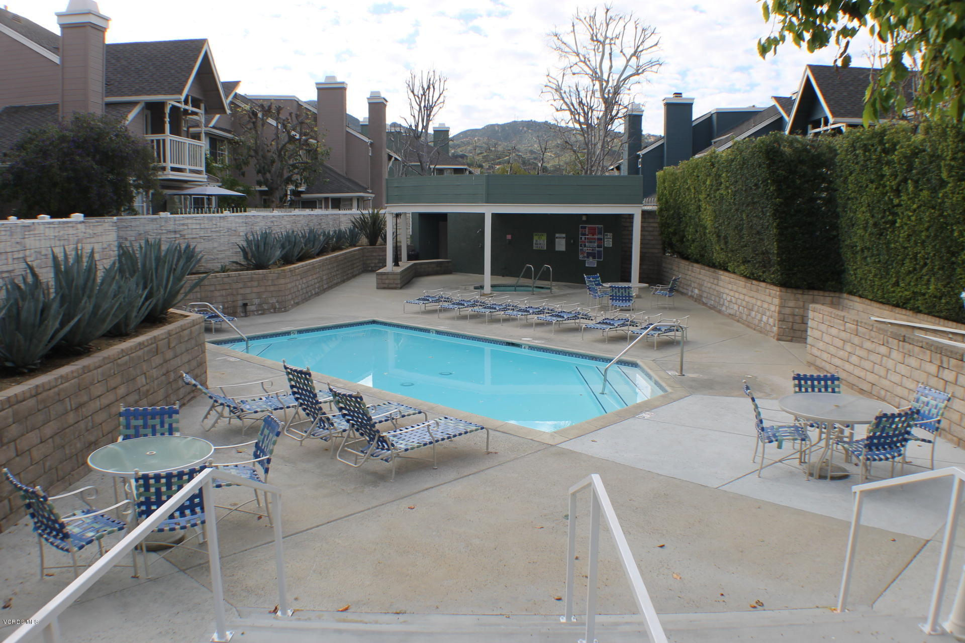 1878 Rory Lane, Unit 2 Simi Valley, CA 93063 - Photo 30 of 30 a view of a backyard with sitting area