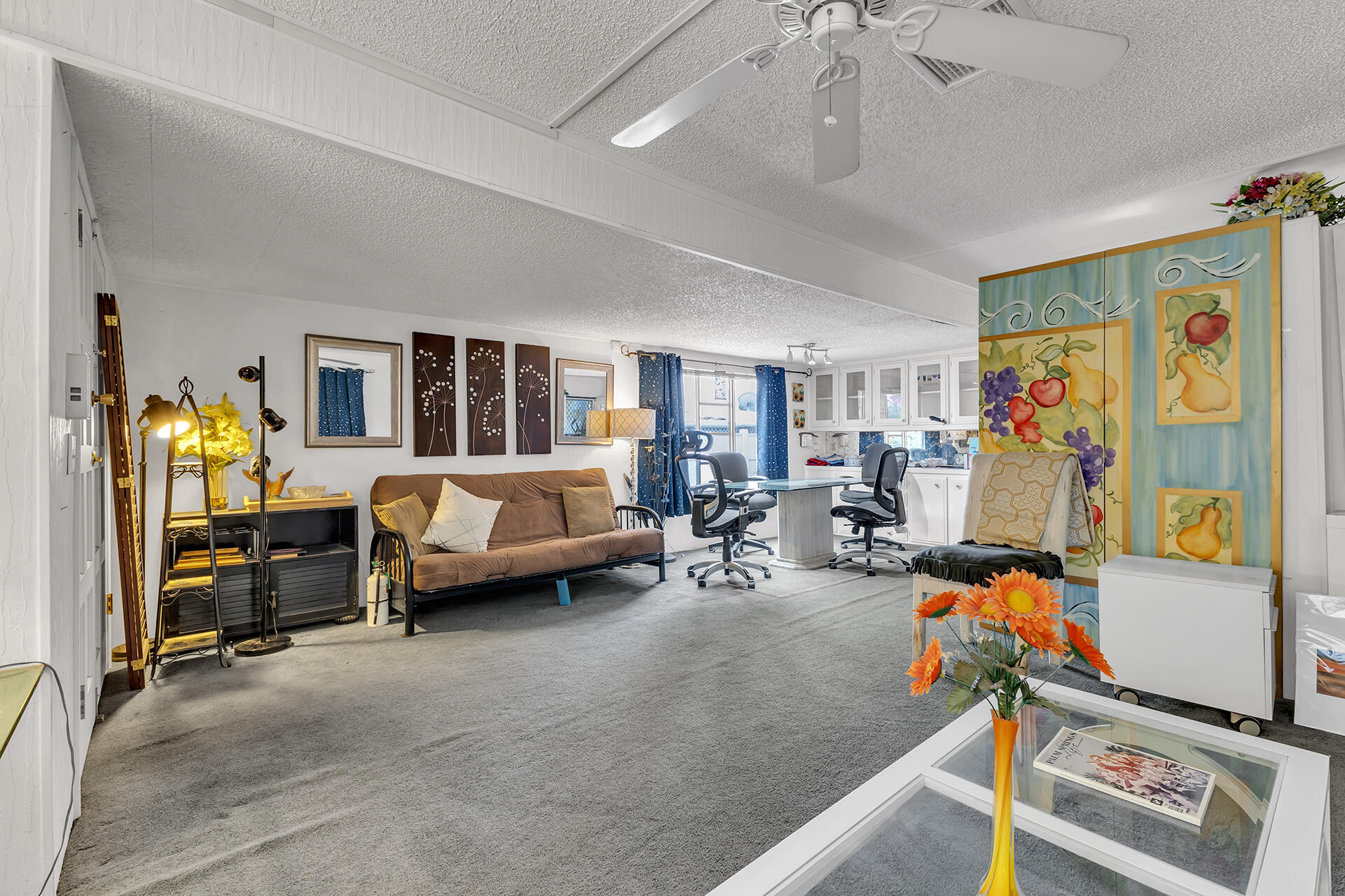 219 Stone Terrace Palm Springs, CA 92264 - Photo 6 of 41 a bedroom with furniture and a window