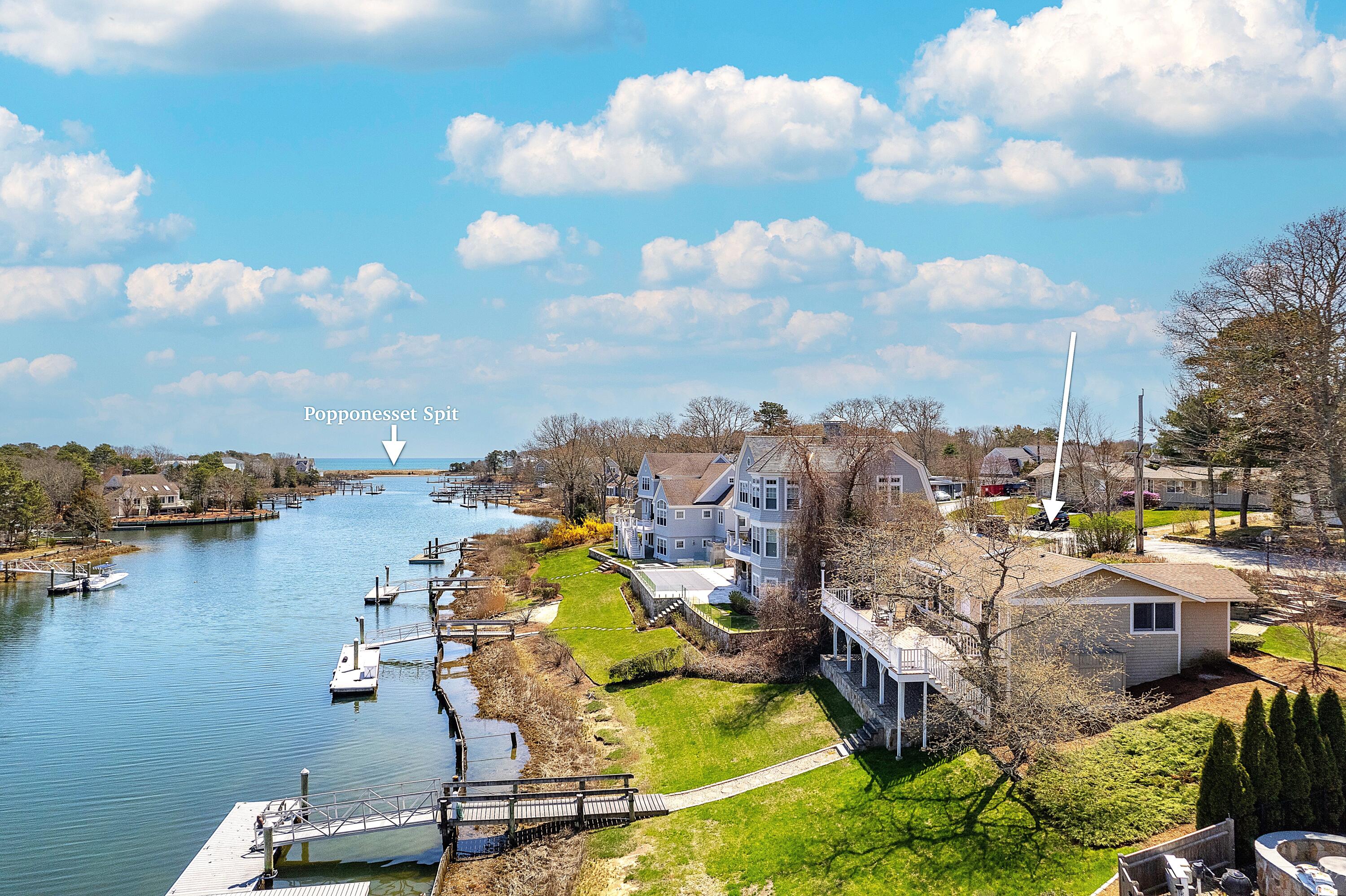 160 Waterway Mashpee, MA 02649 - Photo 2 of 41 1-print-180 Waterway Aerials Marked Hi R