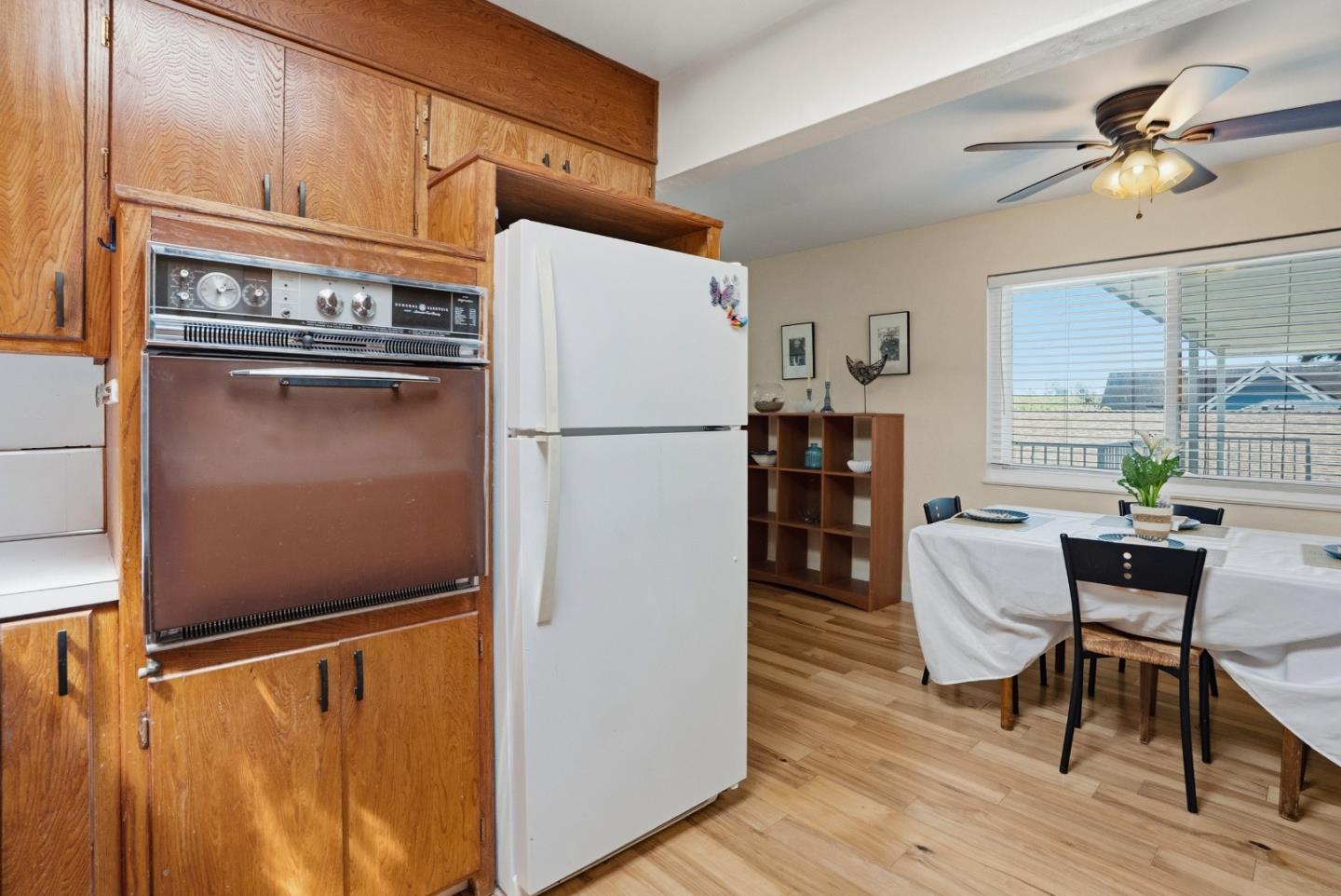 328 Main Street, Unit 13 Santa Cruz, CA 95060 - Photo 17 of 27 a view of kitchen with furniture and wooden floor