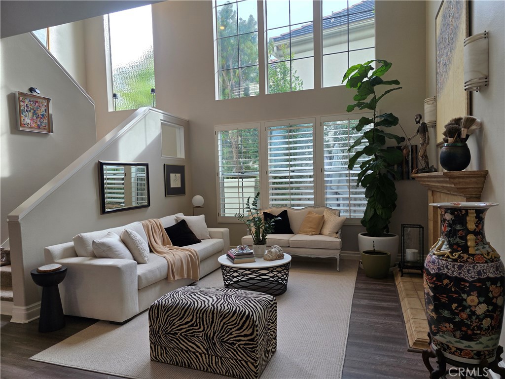 17 Avignon Newport Coast, CA 92657 - Photo 6 of 19 a living room with furniture and a large window