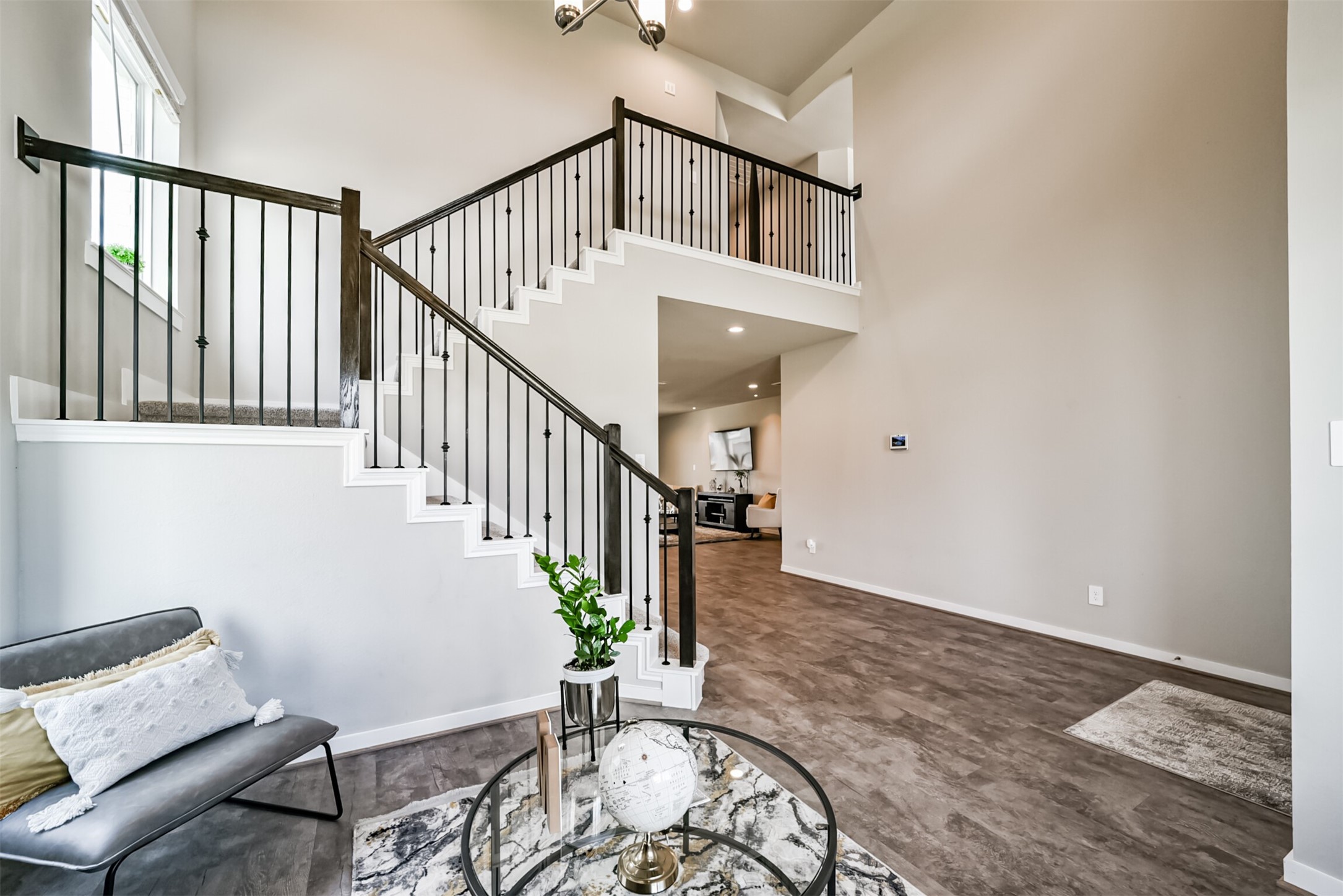 29510 Red Rocks Pk Drive Katy, TX 77494 - Photo 5 of 31 a view of entryway with wooden floor and stairs