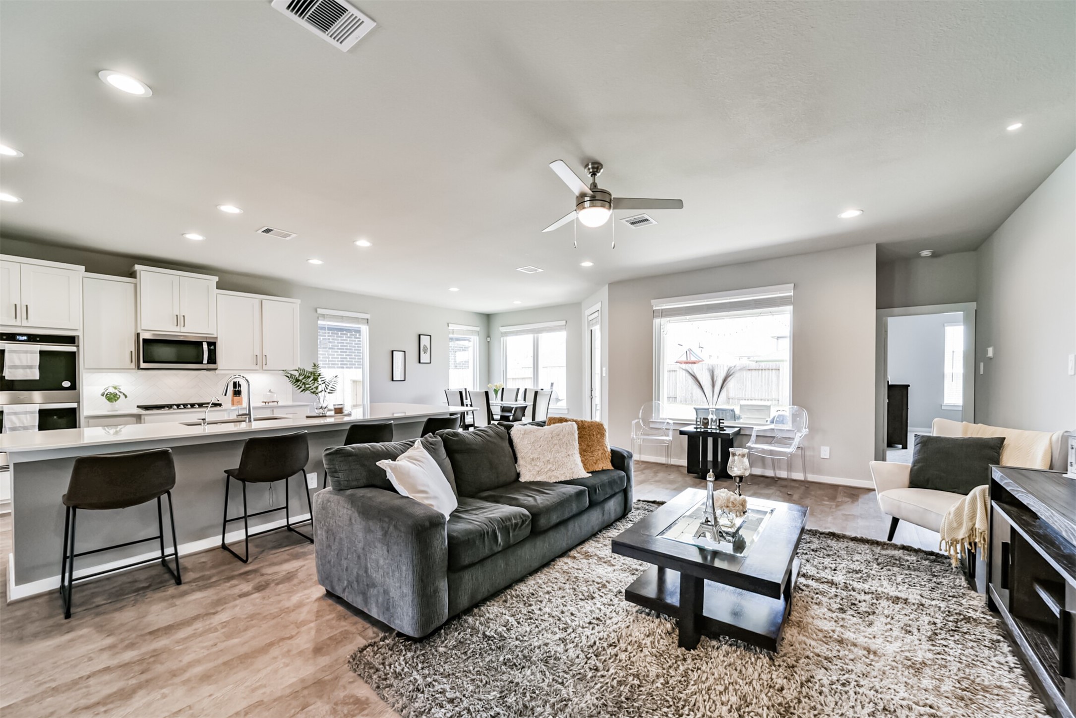 29510 Red Rocks Pk Drive Katy, TX 77494 - Photo 6 of 31 a living room with furniture kitchen view and a table