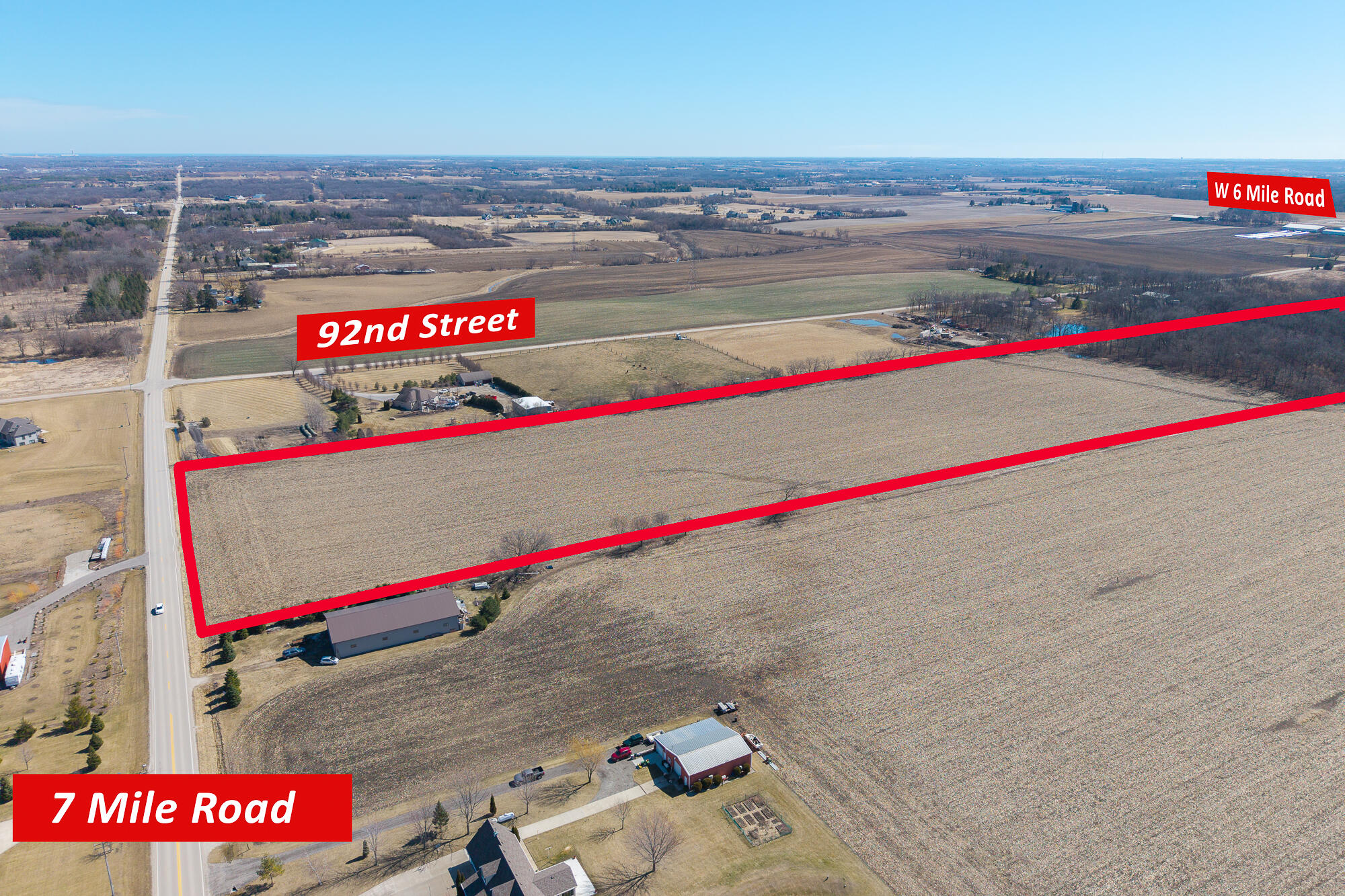 0 West 7 Mile Road Raymond, WI 53126 - Photo 1 of 9 Drone SE