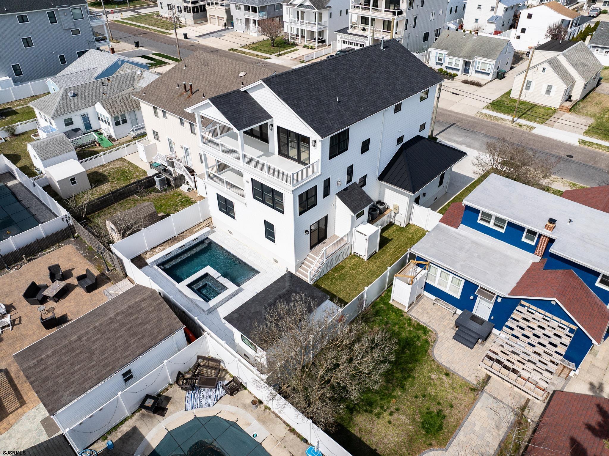 230 7th Street South Brigantine, NJ 08203 - Photo 79 of 87 an aerial view of a house
