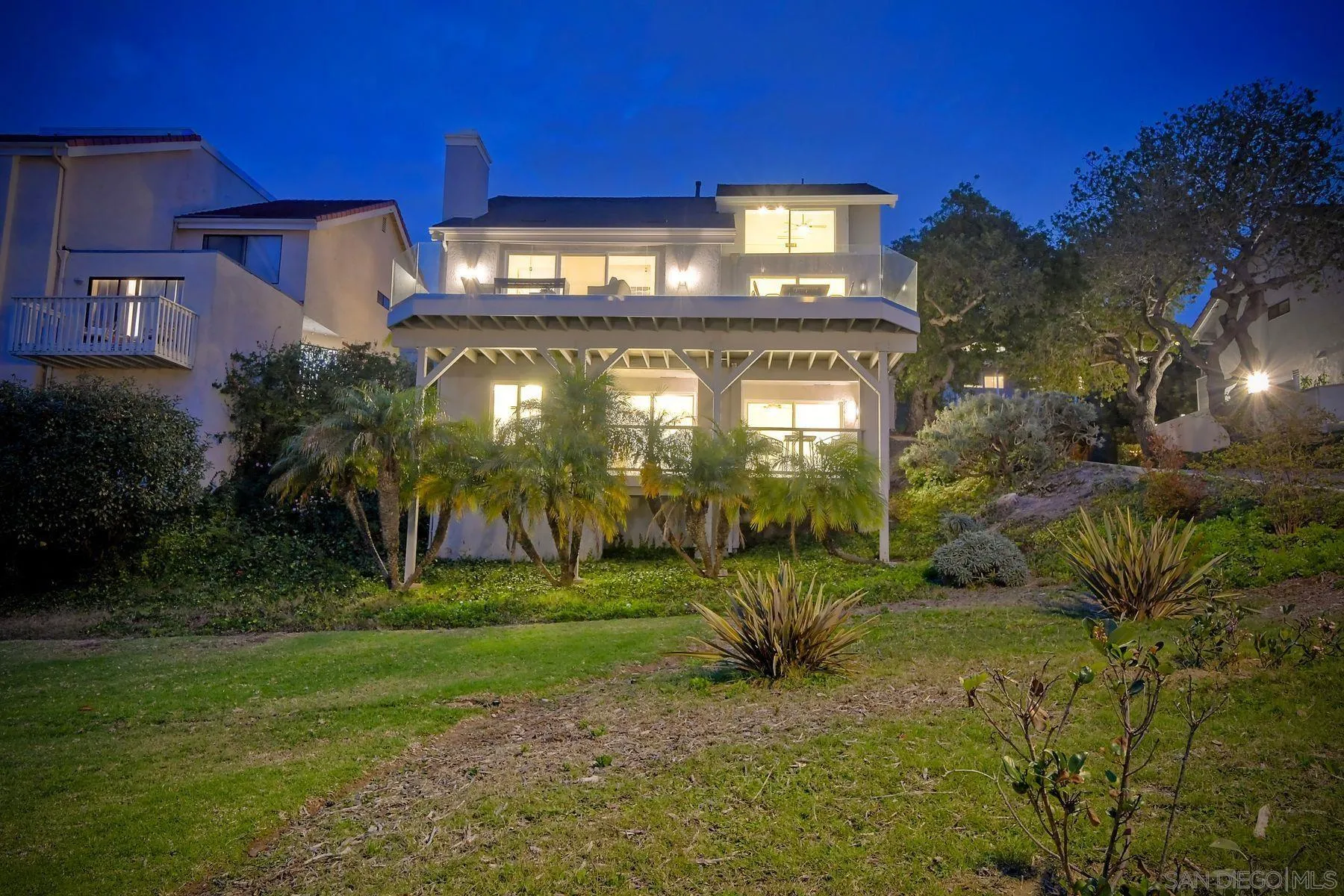1711 Burgundy Road Encinitas, CA 92024 - Photo 35 of 45 a view of a house with a yard