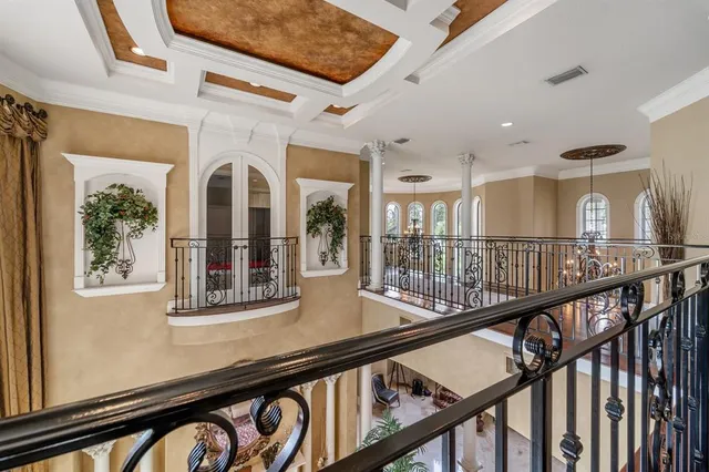 front view of a house with a garage