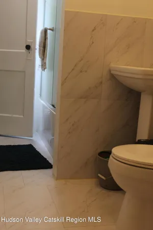 a bathroom with a toilet