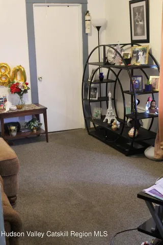 a room with gym equipment