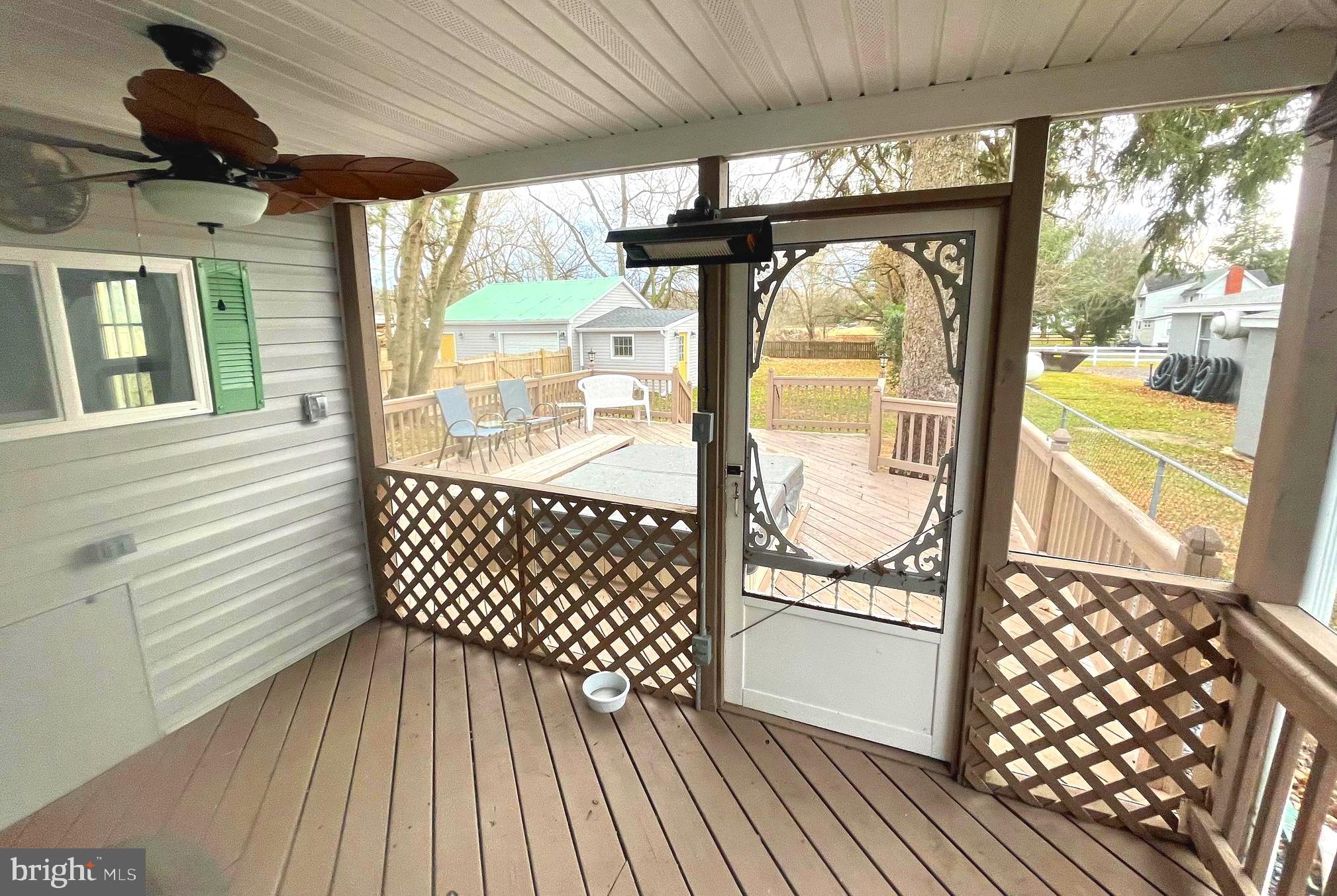 5303 Eldorado Sharptown Road Rhodesdale, MD 21659 - Photo 28 of 42 Screen Porch off Kitchen