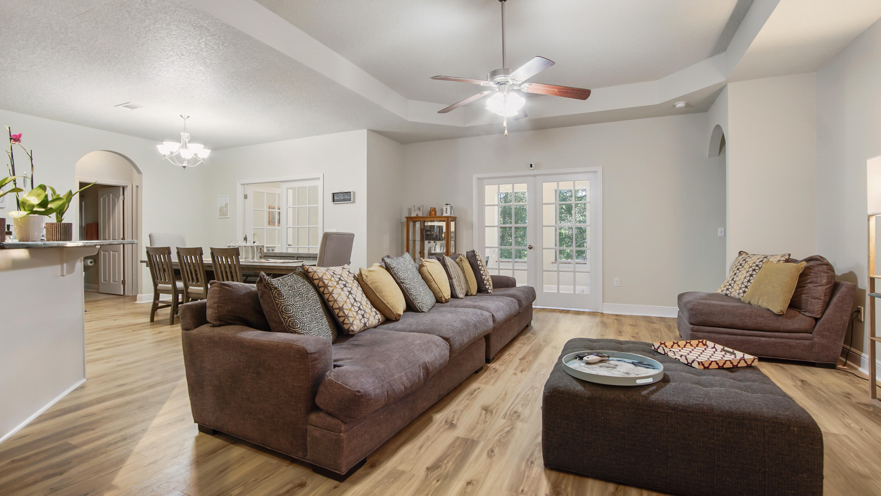 446 Mango Lane Freeport, FL 32439 - Photo 19 of 73 a living room with furniture window and wooden floor