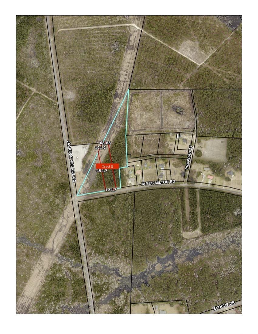 Aerial overview of property's location