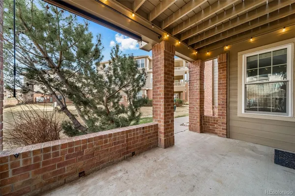 a view of outdoor space and deck