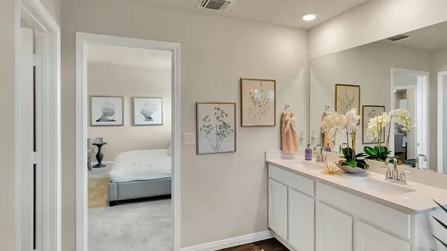 a view of a room with shelf