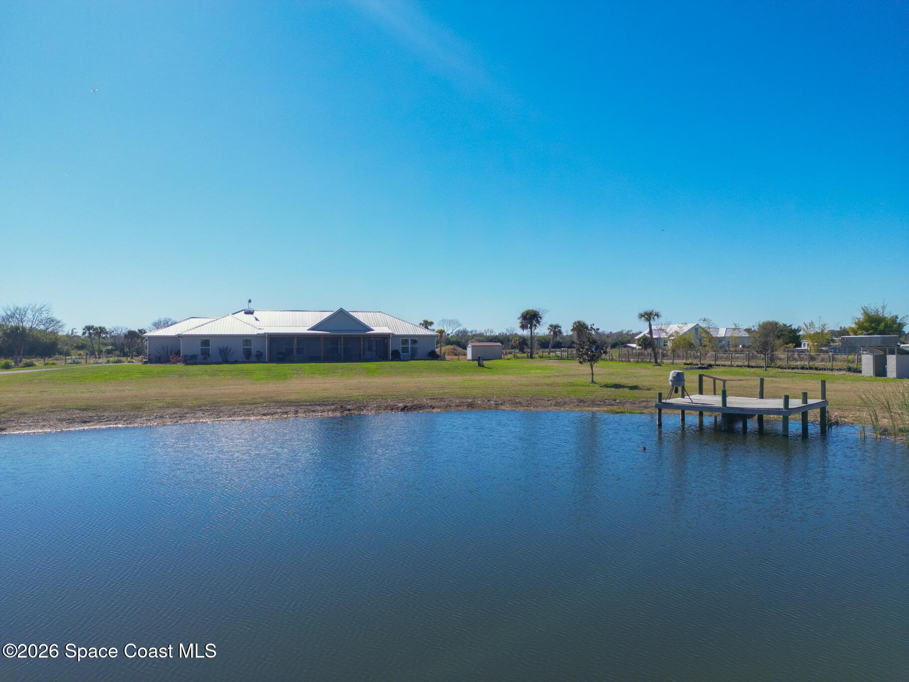 3440 Hammock Road Mims, FL 32754 - Photo 15 of 59 Stocked Fishing Pond