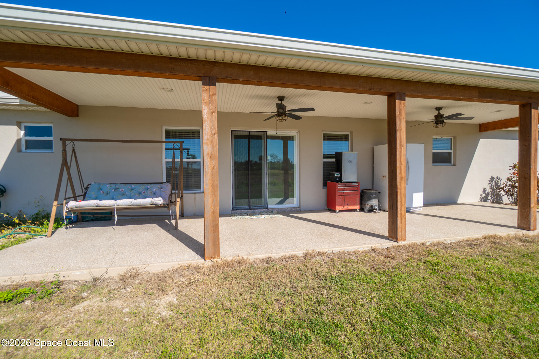 3440 Hammock Road Mims, FL 32754 - Photo 21 of 59 Covered Back Porch