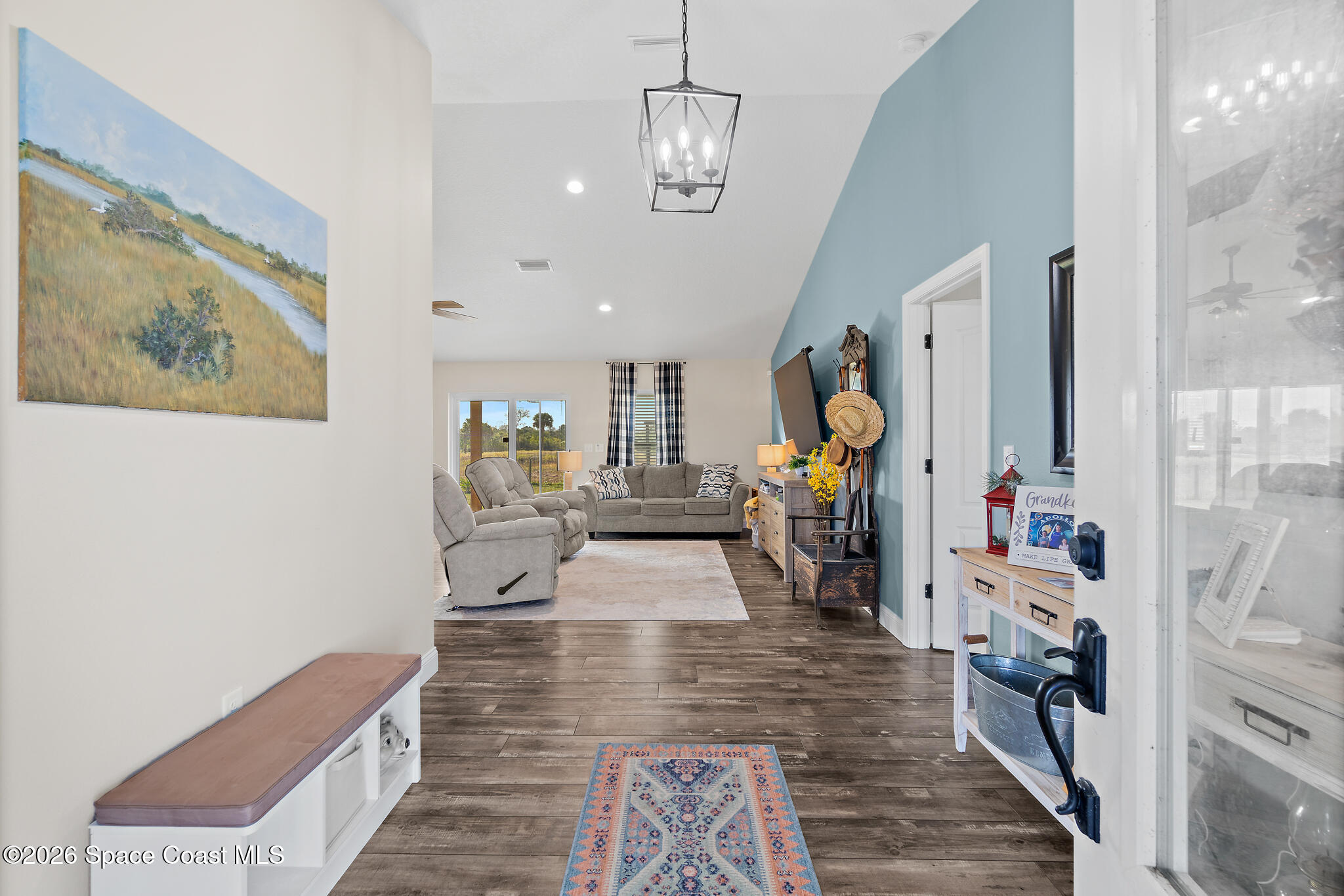 3440 Hammock Road Mims, FL 32754 - Photo 42 of 59 a view of a hallway with workspace